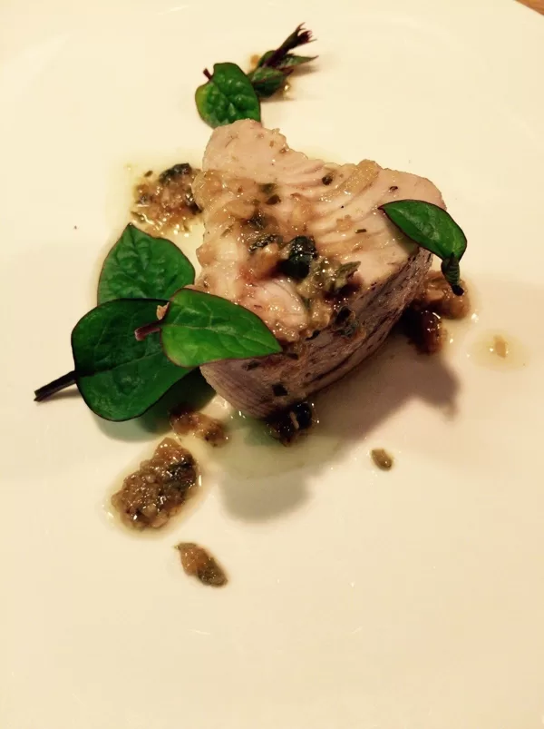 Low-temperature cooked Bluefin tuna